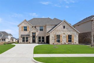 New construction Single-Family house 7036 Hidden Harbor Road, Grand Prairie, TX 75054 Riverstone 3FSW (w/Media)- photo