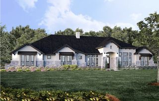 New construction Single-Family house 704 Wonderstruck, Liberty Hill, TX 78642 plan Coronado I - image