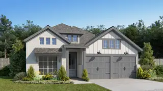 New construction Single-Family house 9940 Paladin Rdg, San Antonio, TX 78254 plan 1984W - image