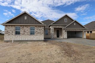 New construction house 12902 Old Fashion Cir, Mont Belvieu, TX 77535 plan Austin - image