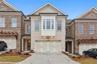 New construction Townhouse house 5697 Broad River Vw, Unit 445, Peachtree Corners, GA 30092 plan The Ellington - image