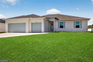 New construction Single-Family house 1208 Nw 19Th St, Cape Coral, FL 33993 plan The Bluewater Cove - image