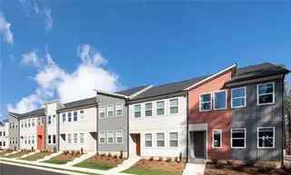 New construction Townhouse house 1609 Worley Wy Nw, Atlanta, GA 30318 plan Cedar - image