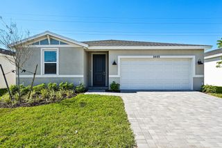 New construction Single-Family house 5469 Hampton Park Cir, Vero Beach, FL 32966 plan Foxglove - image