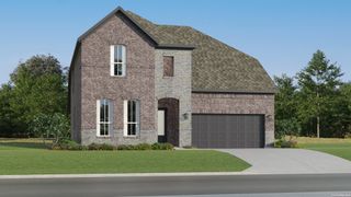 New construction Single-Family house 1936 Bonelli Eagle, New Braunfels, TX 78130 plan Roseman - image
