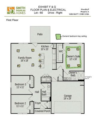 New construction house 6215 Honor Ave, Midland, NC 28107 plan The Phoenix - image