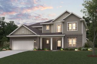 New construction  house 6715 Settingdown Creek Dr, Dawsonville, GA 30534 plan Hemlock - image