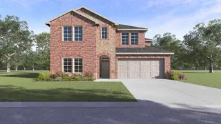 New construction  house 9516 Bently Blvd, Aubrey, TX 76227 plan Bastrop - image