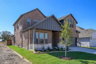 New construction Single-Family house 613 Brazos Dr, Van Alstyne, TX 75495 plan Portico - image