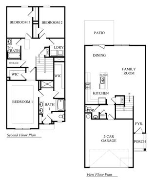 New construction Single-Family house 3748 Skylar Dr, Douglasville, GA 30135 plan Salisbury - image