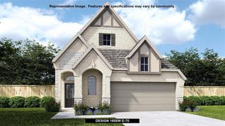 New construction Single-Family house 228 Palo Duro Bend, Rhome, TX 76078 Design 1650W- photo