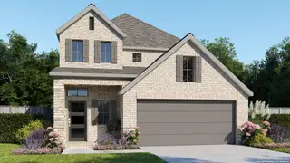 New construction Single-Family house 12623 Cotorra Spgs, San Antonio, TX 78254 plan 2443W - image