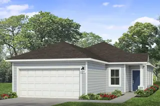 New construction house 13406 Riding Dr, Pflugerville, TX 78660 plan Edgebrooke 1074 - image