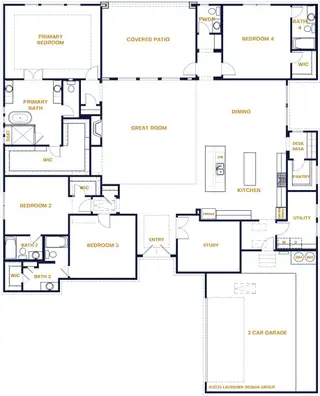 New construction Single-Family house 109 La Ventana, Liberty Hill, TX 78642 plan Calais - image