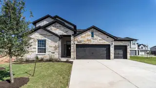 New construction Single-Family house 609 Echo Pass, Liberty Hill, TX 78642 plan Yuma - image