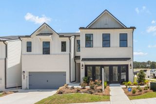 New construction Townhouse house 2046 Underwood Drive, Lawrenceville, GA 30043 Sawnee- photo