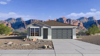 New construction Single-Family house 17630 W Sanna St, Waddell, AZ 85355 Dove- photo