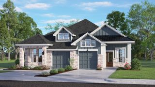 New construction Single-Family house 5127 Big Dipper Dr, Manvel, TX 77578 plan Carriagehouse – Single Story Villas - image