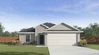 New construction  house 1682 Kolbe Trl, New Braunfels, TX 78130 plan The Baxtor - image