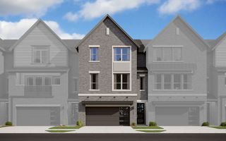 New construction Townhouse house 1340 Cherry Hills Ln, Irving, TX 75038 plan Palmer - image
