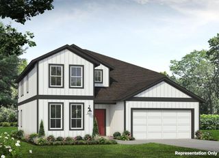 New construction house 5208 Lomasso Dr, Austin, TX 78747 plan Cloverleaf 3007 - image