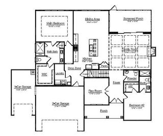 New construction Single-Family house 6914 Glen Abbey Ln, Mount Pleasant, NC 28124 plan Harper - image