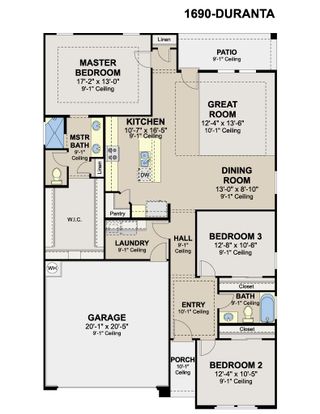 New construction  house 1933 Dean Dr, Harlingen, TX 78552 plan Duranta - image