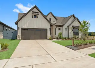 New construction Single-Family house 32502 Ebony Jewelwing, Fulshear, TX 77441 plan Lisbon - image