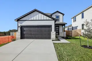 New construction Single-Family house 1220 Lavender Wy, Georgetown, TX 78628 plan Hampton - image