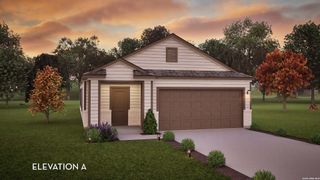 New construction Single-Family house 6547 Cibolo Spgs, Converse, TX 78109 plan Pecan - image