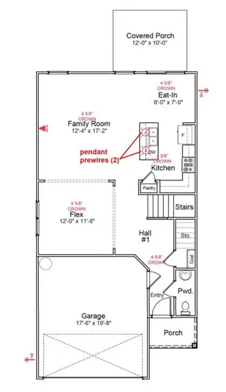 New construction Single-Family house 222 Central Creek Dr, Goose Creek, SC 29445 plan Kershaw - image