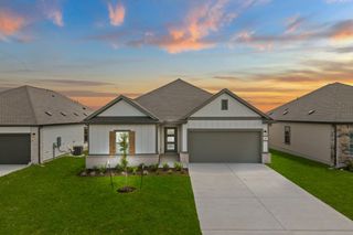 New construction Single-Family house 148 Wind Hl, Jarrell, TX 76537 plan Young - image
