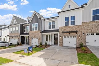 New construction Townhouse house 1114 Bell Heather Rd, Durham, NC 27703 plan Hyacinth - Vanguard Collection - image