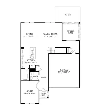 New construction Single-Family house 1719 Sweet Meadow Ct, Lexington, SC 29073 plan The Idlewild - image