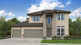 New construction  house 170 Wild Horse Dr, Cedar Creek, TX 78612 plan Parmer - image