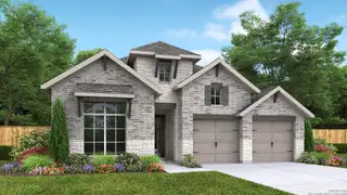 New construction Single-Family house 1829 Windward Wy, Seguin, TX 78155 plan 2513W - image