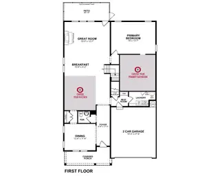 New construction house 2505 Vetrina Wy, Apex, NC 27502 plan Collins - image