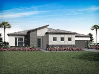 New construction Single-Family house 10717 Sw Mistarva Pl, Port St. Lucie, FL 34987 plan Encore - image