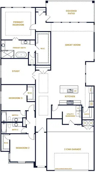 New construction Single-Family house 184 William Hersee Dr, Bastrop, TX 78602 plan Summerhill - image