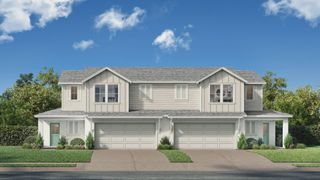 New construction Townhouse house 6506 Horseshoe Ln Wy, St. Cloud, FL 34773 plan Monterey - End - image