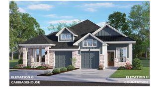 New construction  house 5235 Celestial Ct, Manvel, TX 77583 plan Carriagehouse – Single Story Villas - image