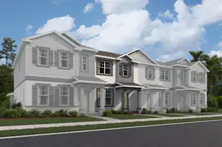New construction Townhouse house 450 Lady Palm St, Apopka, FL 32703 plan Rutland - image