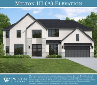 New construction Single-Family house 26826 Mustang Springs Ct, Montgomery, TX 77316 plan The Milton III - image
