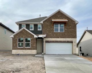 New construction Single-Family house 605 Palo Brea Lp, Hutto, TX 78634 plan Colton - image