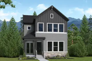 New construction Single-Family house 6689 Knapp Dr, Colorado Springs, CO 80924 plan The Castlegate - image