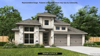 New construction Single-Family house 620 Alta Circle, New Braunfels, TX 78132 Design 2187W- photo