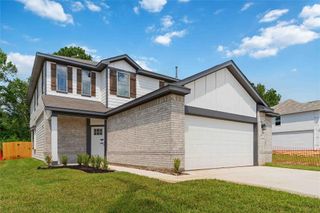 New construction Single-Family house 12235 Danza Dr, Willis, TX 77318 plan Mansfield - image