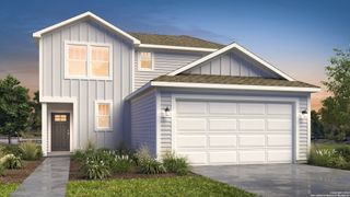 New construction Single-Family house 185 Ryan Crossing, San Antonio, TX 78253 The Pine View- photo