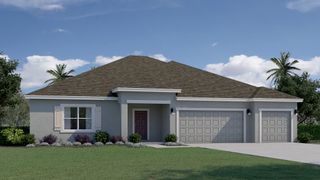 New construction  house 564 Burlington Ave Ne, Palm Bay, FL 32907 plan Naples - image