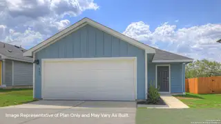 New construction Single-Family house 331 Low Pasture Trl, Maxwell, TX 78656 plan The Barton - image